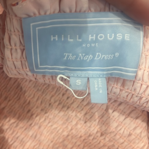 NWT HILL HOUSE The Athena Nap Dress Pink Spaced Floral Poly Crepe Size S - Picture 10 of 10